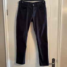 Men’s Emporium Armani Black Jeans - Size 30