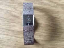 New Vintage ladies Accurist 21 Jewel Silver Tone braclet Manual watch