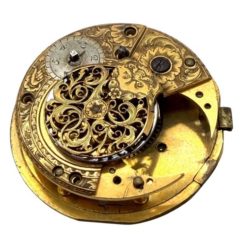Antique verge pocket watch - antique,