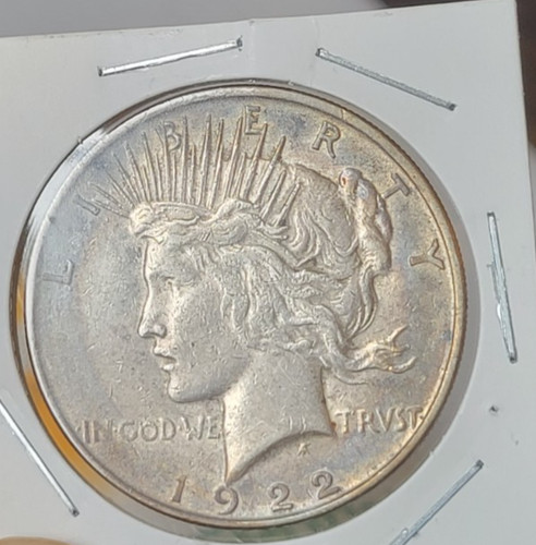 1922 peace silver - peace,