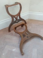 Cast iron bench legs - cast,