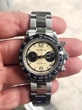 Parnis 39mm Chronograph mens