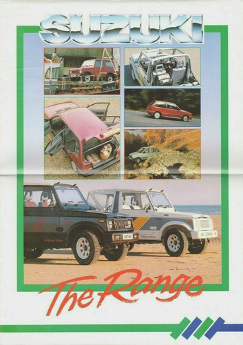 Suzuki range 1987 market - 1987, uk