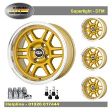 7x 13 Superlight DTM Wheels