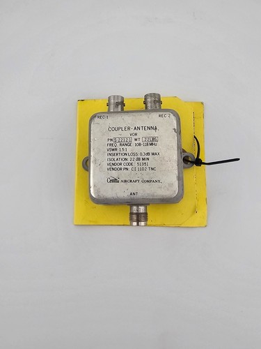 Nav antenna diplexer - antenna, splitter