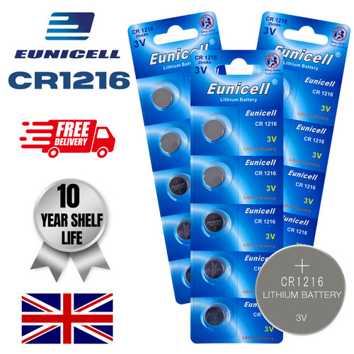 Batteries cr1216 button cell - button,