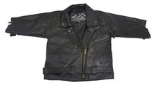 Plain leather baby - baby, biker
