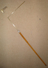 Antique Arnold & Sons Horse 17hh Measure Walking Stick - Hallmarked 1914 Silver