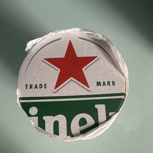 Heineken beer mats coasters - heineken,