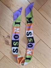 Missoni twilly scarf. 100%