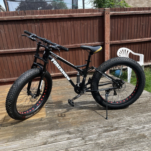 Foreknow 26in fat tyre bike - 26in,