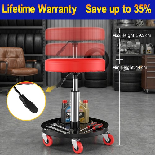 Trolley seat mechanics padded - mechanics,
