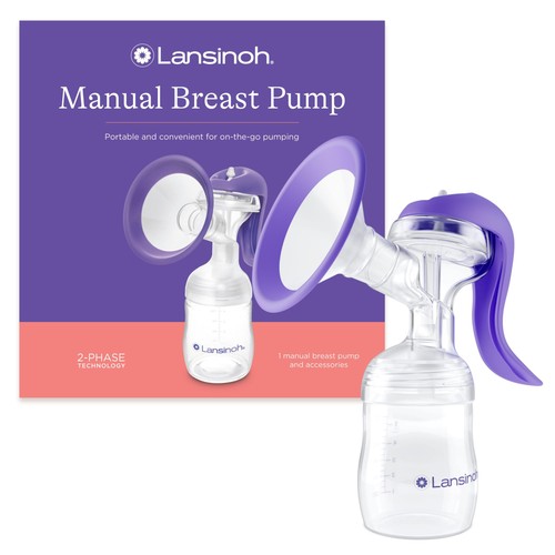 Manual breast pump single - pump,