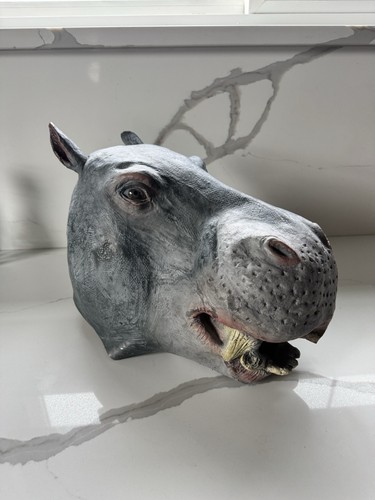 Vintage costume mask - mask, latex