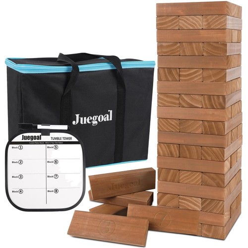 Giant wooden block stacking - block,