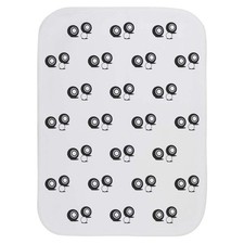 'Lawn Bowls Equipment' Baby Burp / Wash Cloth (BC00033270)