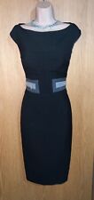 ELEGANT KAREN MILLEN DRESS UK 10 PENCIL WIGGLE PRE ASOSWORK OFFICE DESK 2 DINNER