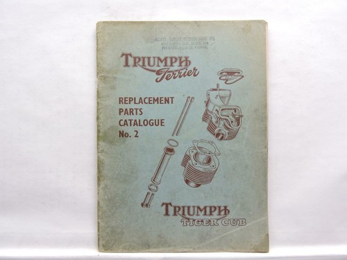 1954 triumph terrier - triumph, tiger