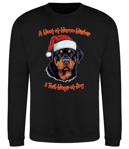 Rottweiler christmas dog - rottweiler,