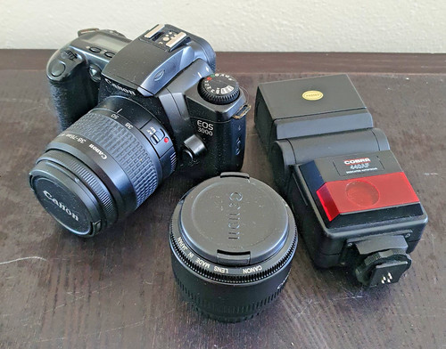 Canon eos 3000 film camera - film,