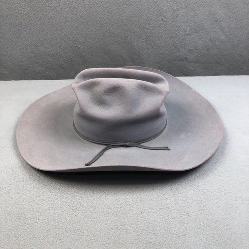 Vintage cowboy hat gray - vintage,