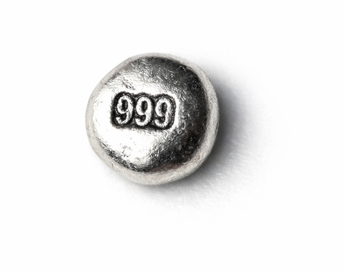 Silver nugget 999 - nugget,