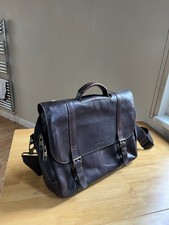 SAMSONITE LEATHER BRIEFCASE
