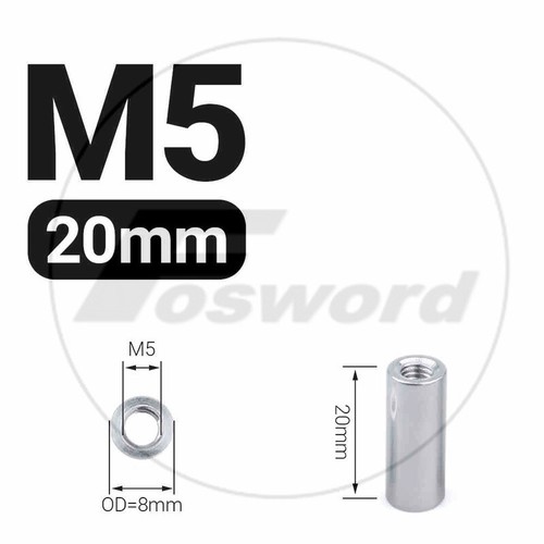 Aluminium threaded standoffs - aluminium,