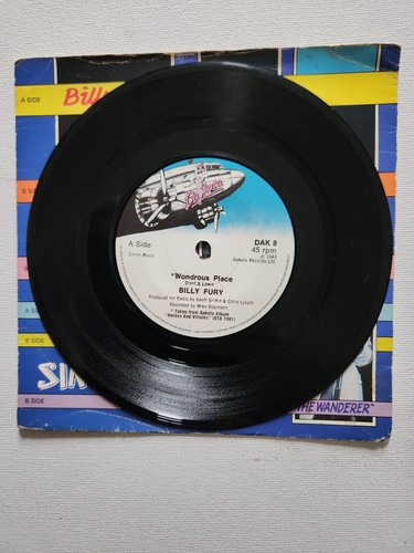 Billy fury single heroes - fury, 7”