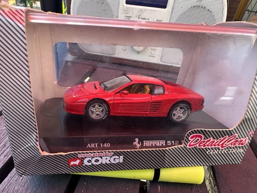 Corgi detail cars ferrari 512 - detail,
