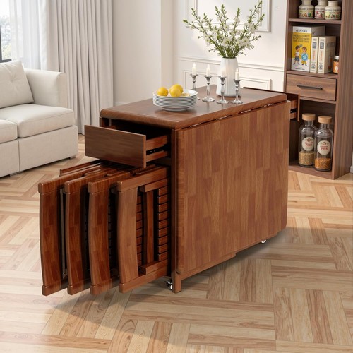 Folding drop leaf dining - drop,