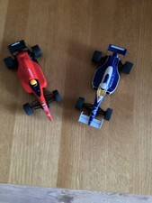 Pair of F1 analogue Scalextric