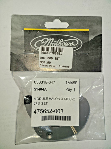 Mathews archery mcc - 75%, draw