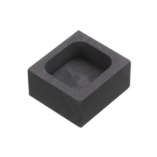 Gold silver graphite ingot - silver,