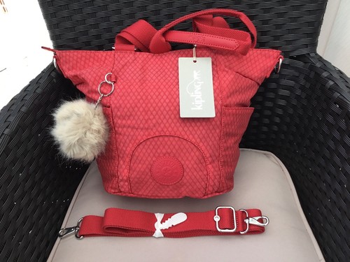 Kipling ramza ripstop red - ripstop,