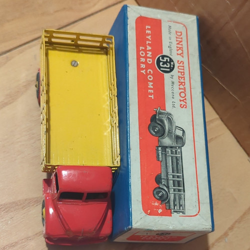 Dinky supertoys leyland comet - dinky,