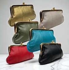 Soft Leather Kiss Clip Top Two