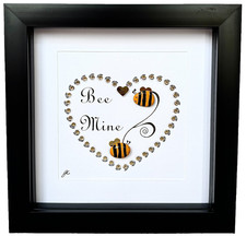 Pebble Art Picture  Valentine