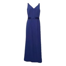 Vera Wang, full length evening gown midnight blue US 4 UK 8, EU 36 (generous)