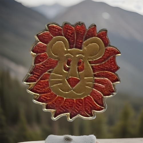 Vintage cartoon lion head - cartoon,