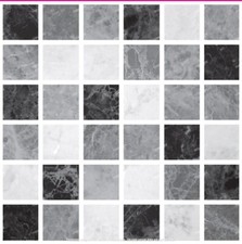 Black Mosaic stone tile