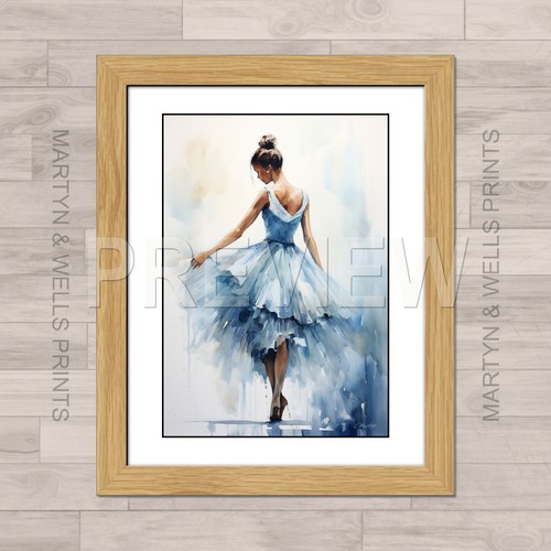 Ballet dancer print - dancer, print.