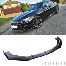 Matte Black Front Bumper Lip