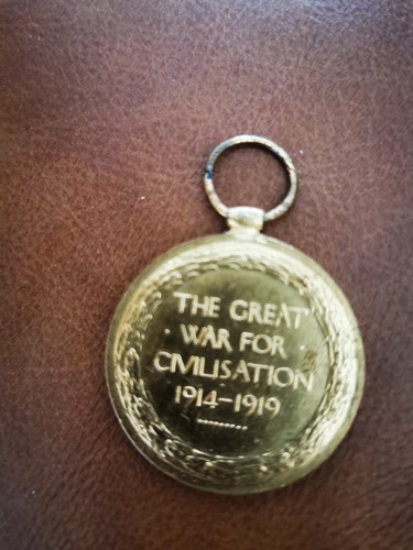 Ww1 victory medal johnson - medal,