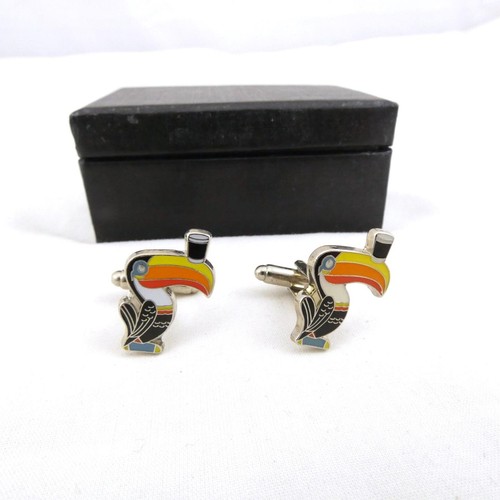 Guinness toucan cufflinks - guinness,