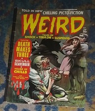 WEIRD Oct. 1968 c-Frankenstein