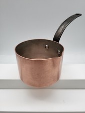 Copper Saucepan 4.5" Spout &