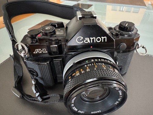 Canon slr camera - with, 50