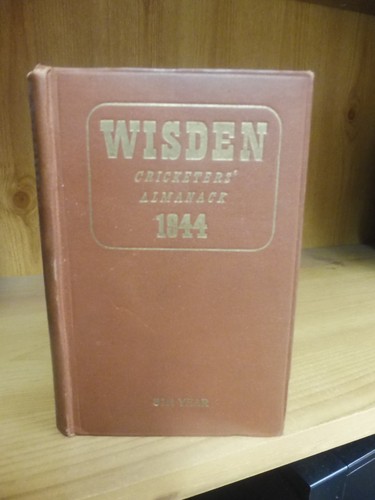 1944 original hardback wisden - hardback,