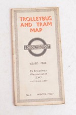 Tram Pocket Map London